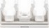 Attache double pour tuyaux en cuivre
