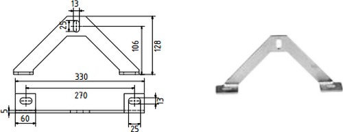 Renfort horizontal