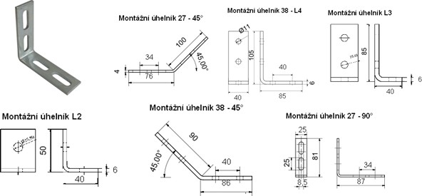 Équerre de montage