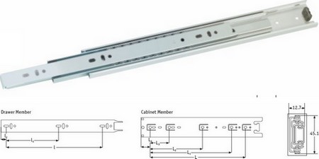 Guide-rails en métal