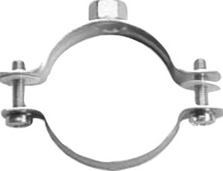 Boucle à deux vis en acier inoxydable sans garniture anti-vibrations avec la tête de fixation M8/M10
